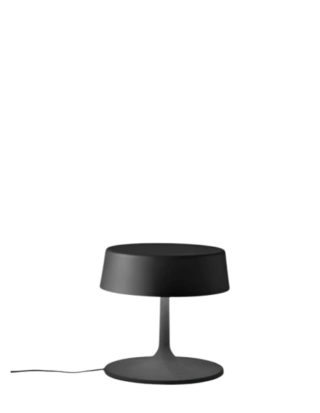 Penta - China Lampada da Tavolo - Nero Opaco