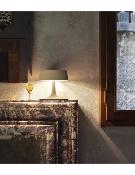 Penta - China Table Lamp - Matte Gold