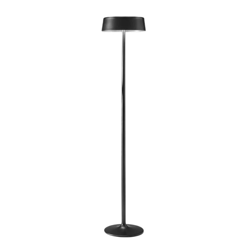 Penta - China Lampada da Terra - Nero Opaco
