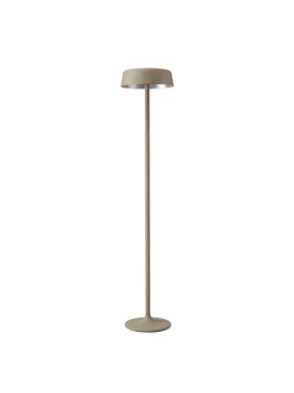 Penta - China Floor Lamp - Matte Marron Glacè