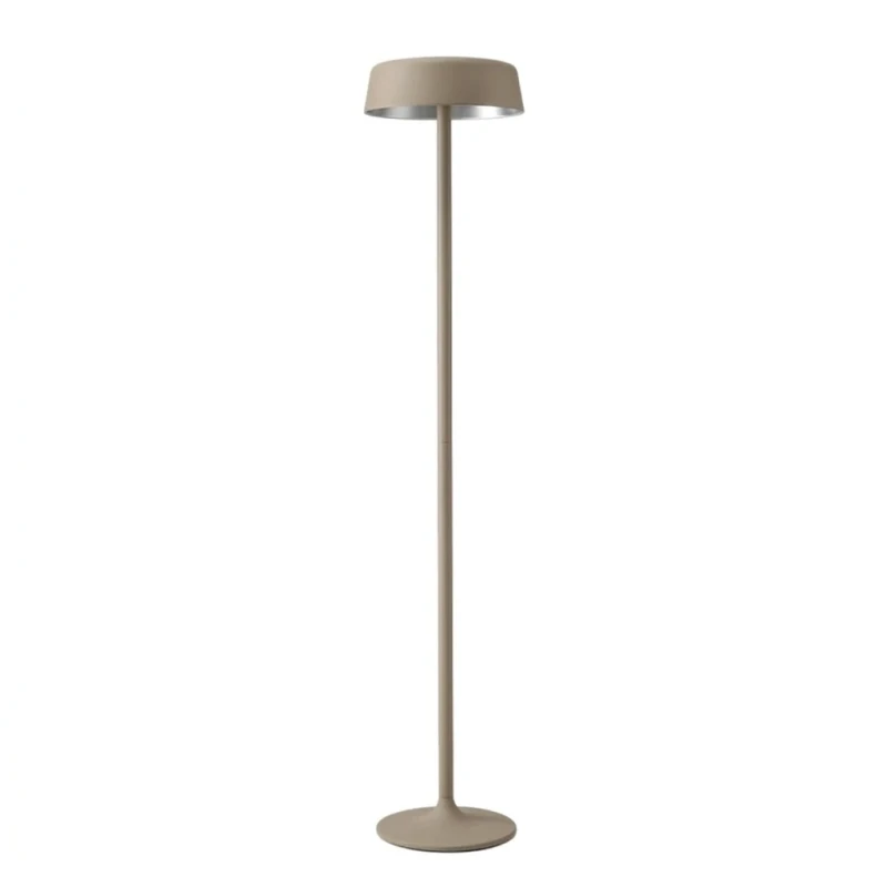 Penta - China Floor Lamp - Matte Marron Glacè