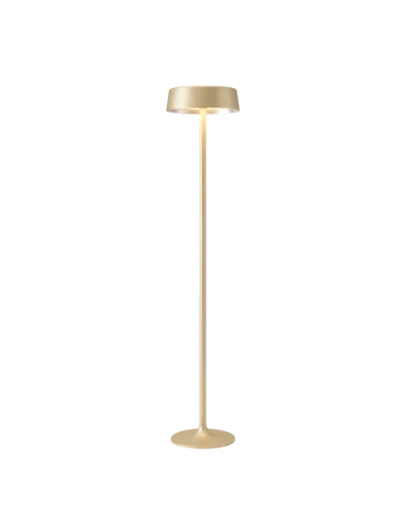 Penta - China Lampada da Terra - Oro Opaco