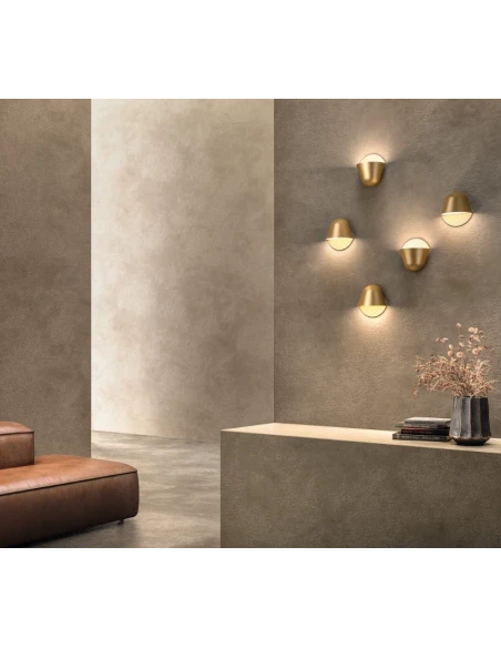 Penta - Enoki Wall Lamp - Matte Gold