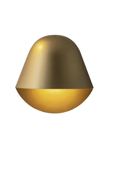 Penta - Enoki Lampada da Parete - Oro Opaco
