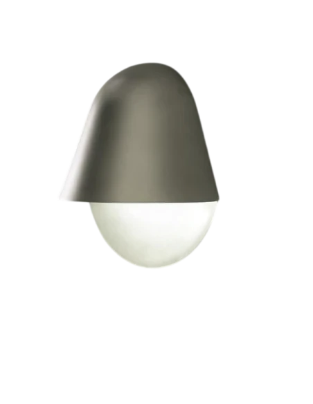 Penta - Enoki Lampada da Parete - Titanio Opaco