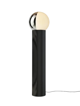 Penta - Je Suis Floor Lamp - White Silver / Anthracite Oak