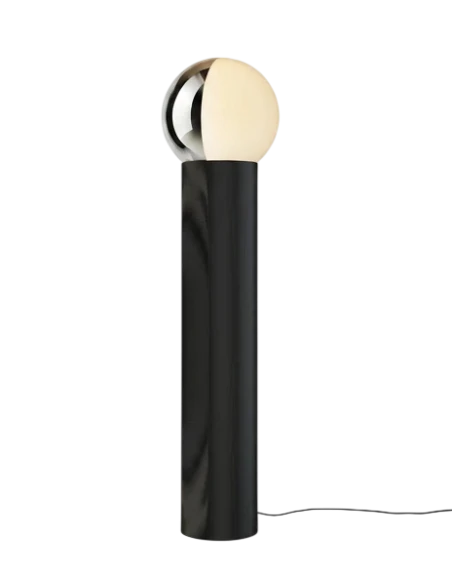 Penta - Je Suis Floor Lamp - White Silver / Anthracite Oak