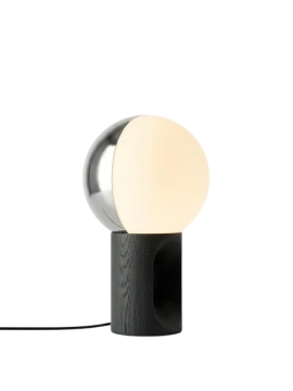 Penta - Je Suis Table Lamp - White Silver / Anthracite Oak