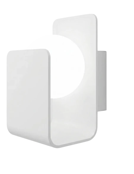 Penta - Morsetto Wall Lamp - Matt White