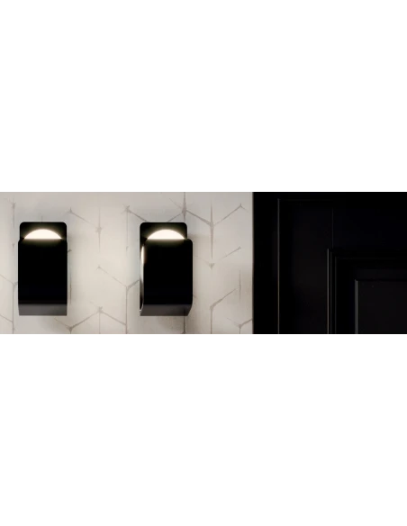 Penta - Morsetto Wall Lamp - Matt Black