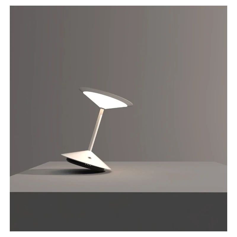 Penta - Narciso Lampada da Tavolo Ricaricabile - Bronzo Opaco