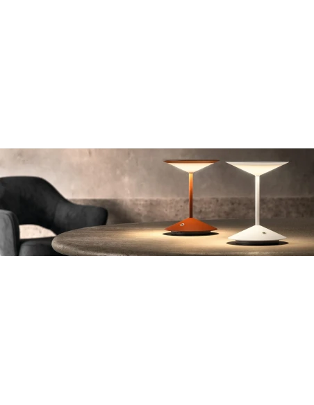 Penta - Narciso Rechargeable Table Lamp - Grey