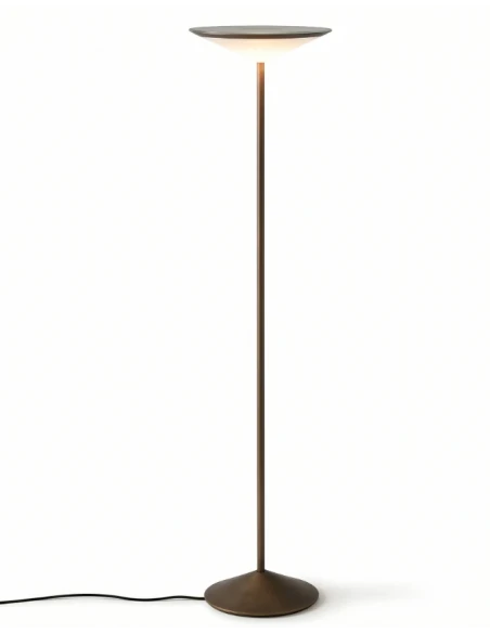 Penta - Narciso Lampada da Terra - Bronzo Opaco
