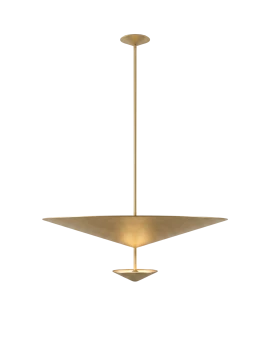 Penta - Narciso Lampada a Sospensione - Oro Opaco