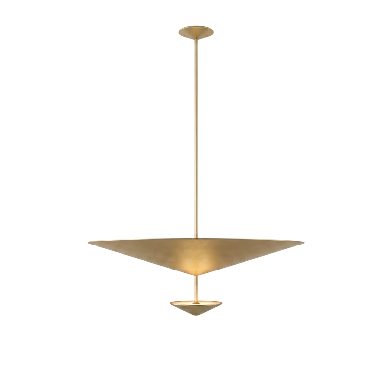 Penta - Narciso Lampada a Sospensione - Oro Opaco