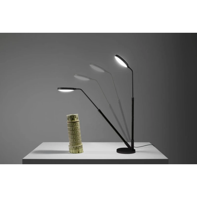 Penta - Spoon Adjustable Table Lamp - Grey Metal