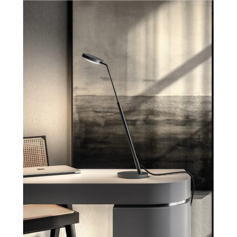 Penta - Spoon Adjustable Table Lamp - Grey Metal