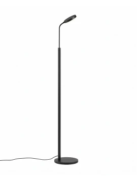 Penta - Spoon Lampada da Terra Regolabile - Metallo Grigio