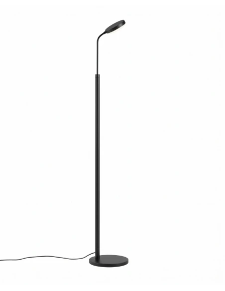 Penta - Spoon Lampada da Terra Regolabile - Metallo Grigio