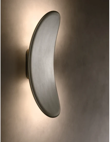 Penta - Vela Wall Lamp - Matt Titanium