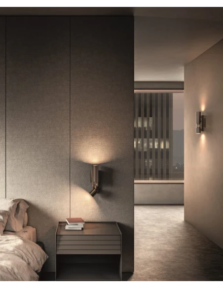 Penta - Clash Fixed Wall Lamp - Brushed Bronze