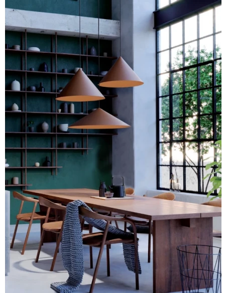 Redo Group - Konos Pendant Lamp - Matt Terracotta