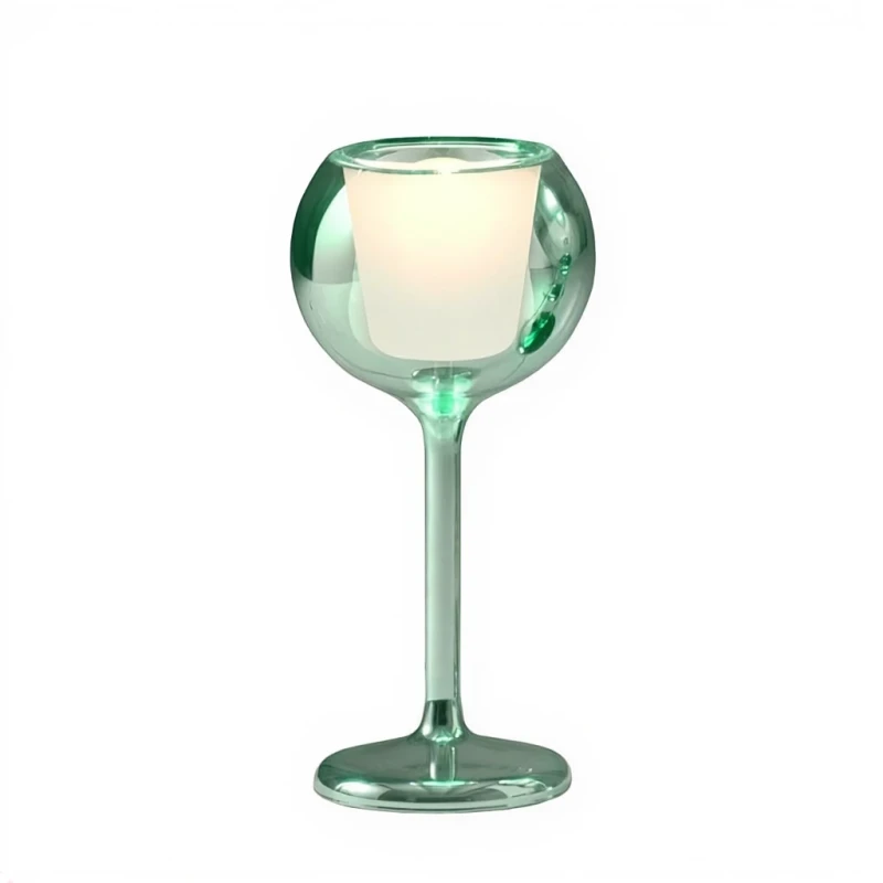 Penta - Glo Lampada Da Tavolo - Verde Specchiato