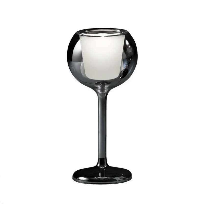 Penta - Glo Lampada Da Tavolo - Nero Specchiato