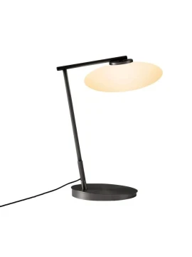 Penta - Mamì Lampada da Tavolo - Nero Opaco / Bianco Acidato