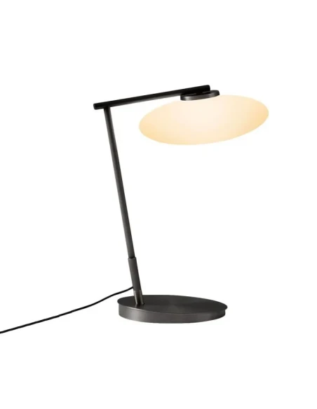 Penta - Mamì Lampada da Tavolo - Nero Opaco / Bianco Acidato