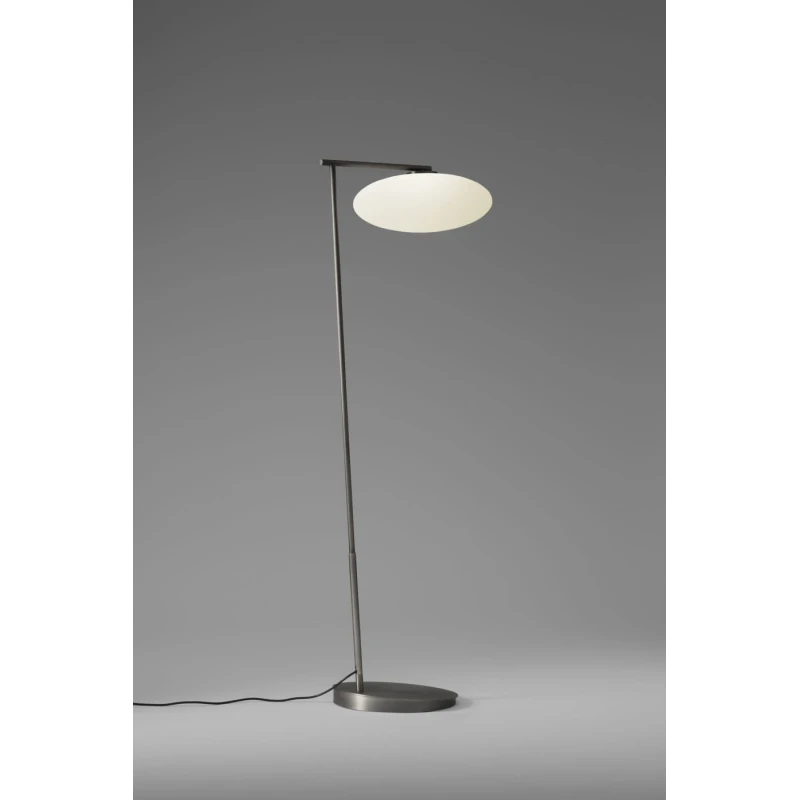 Penta - Mamì Floor Lamp - Matte Black / Acid-Etched White