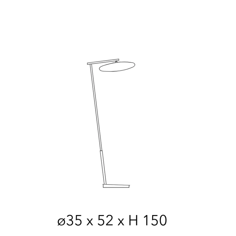 Penta - Mamì Floor Lamp - Matte Black / Acid-Etched White