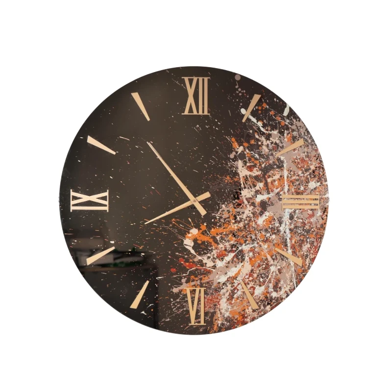 Ceart - Orologio da Parete Specchiato Trilogy - Terra