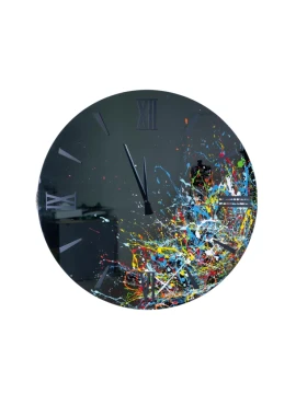 Ceart - Orologio da Parete Specchiato Trilogy - Oceano