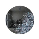 Ceart - Orologio da Parete Specchiato Trilogy - Cielo