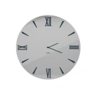 Ceart - Orologio da Parete a Specchio Iris - Argento / Petrolio