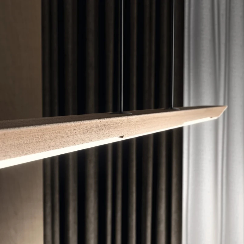 Penta - Woody Pendant Lamp - Natural Oak