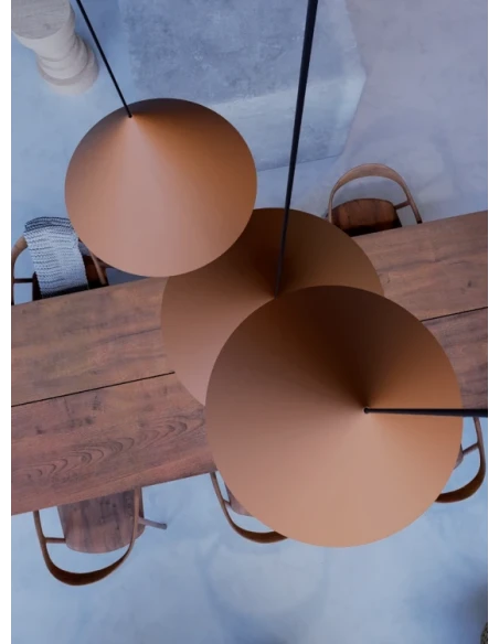 Redo Group - Konos Lampada a Sospensione - Nero Opaco