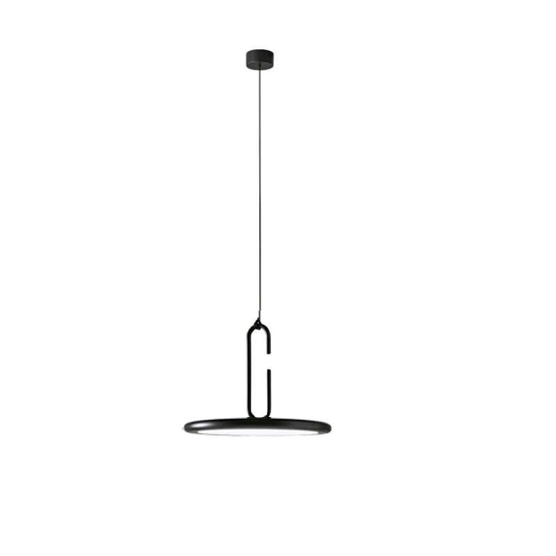 Penta - Clip Large Pendant Lamp - Matte Black