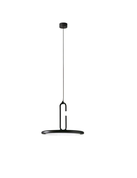 Penta - Clip Large Pendant Lamp - Matte Black