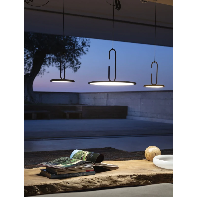 Penta - Clip Large Pendant Lamp - Matte Gold