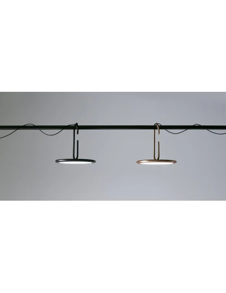 Penta - Clip Lampada a Sospensione Large - Oro Opaco