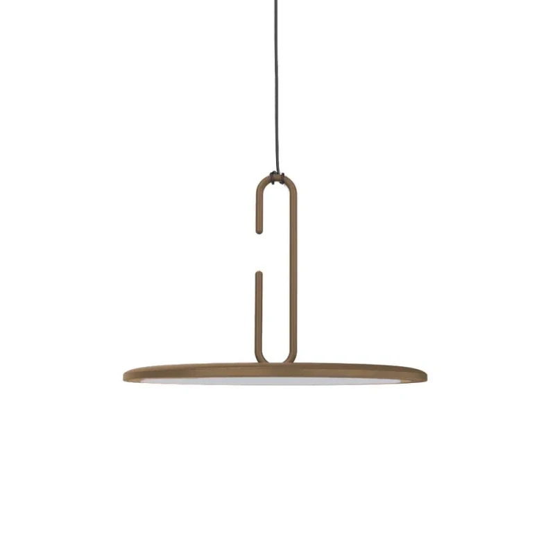 Penta - Clip Lampada a Sospensione Large - Bronzo Opaco