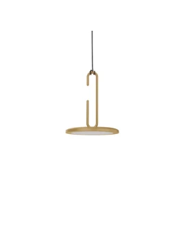 Penta - Clip Lampada a Sospensione Mini - Oro Opaco
