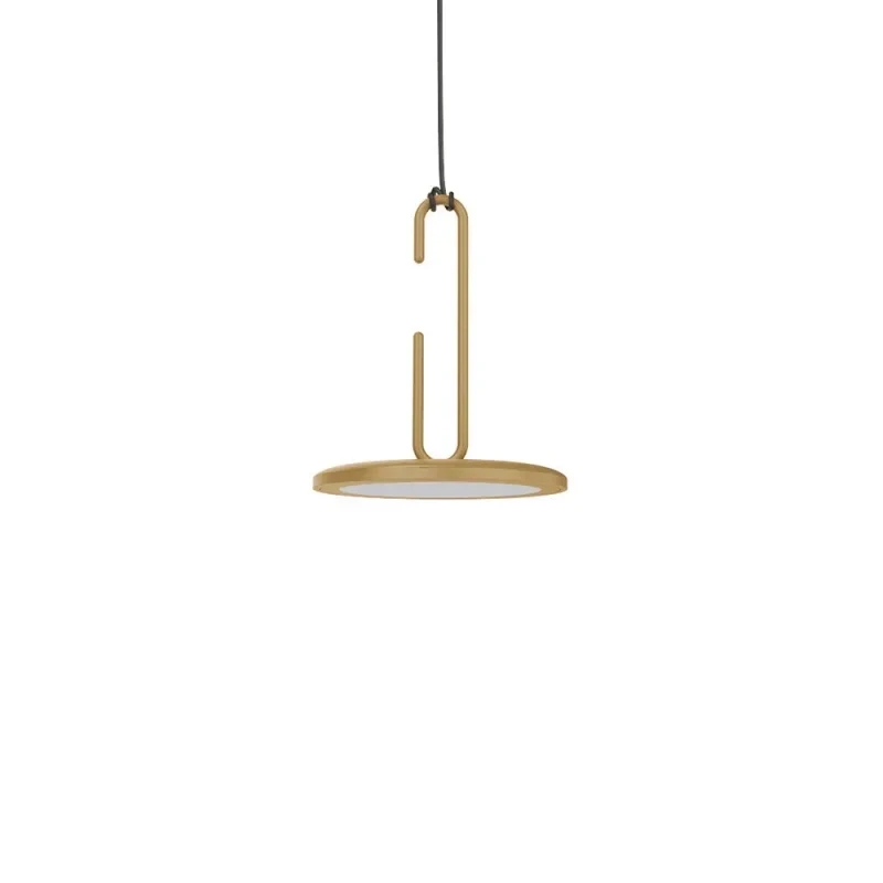 Penta - Clip Lampada a Sospensione Mini - Oro Opaco