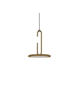 Penta - Clip Lampada a Sospensione Mini - Bronzo Opaco