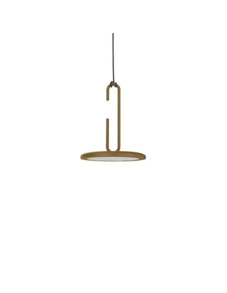 Penta - Clip Lampada a Sospensione Mini - Bronzo Opaco