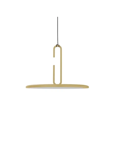 Penta - Clip Lampada a Sospensione Large - Oro Opaco