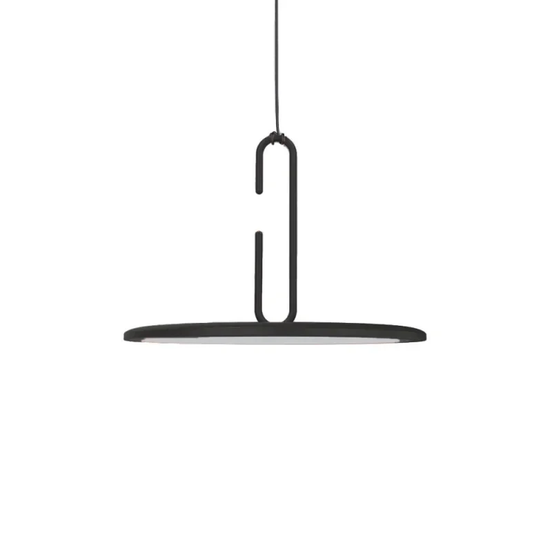 Penta - Clip Large Pendant Lamp - Matte Black