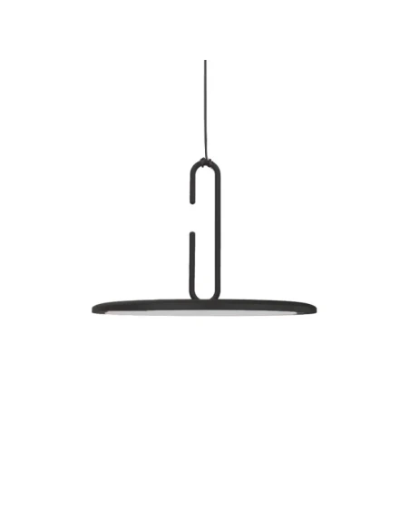 Penta - Clip Large Pendant Lamp - Matte Black